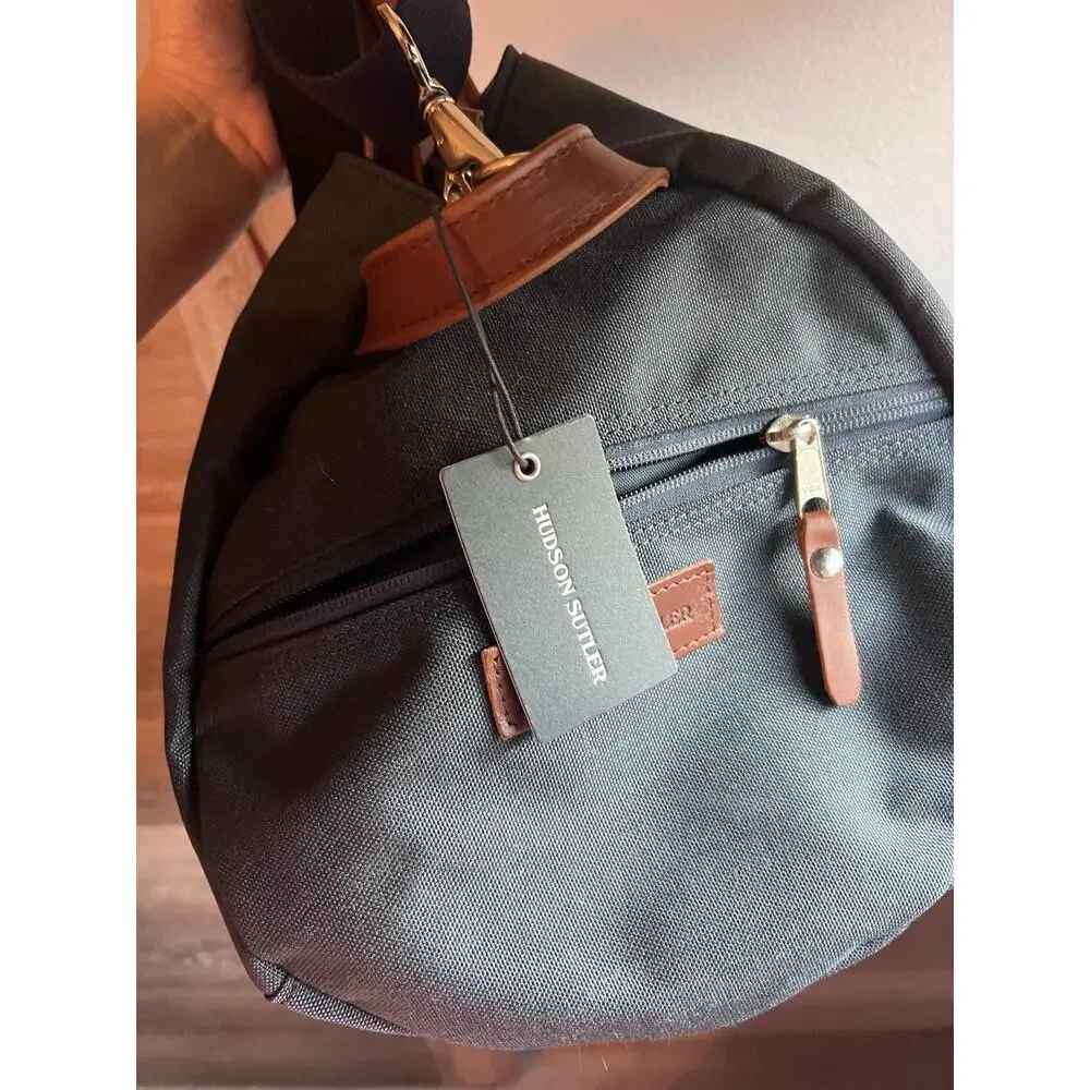 Hudson Sutler Heritage Weekender Navy Blue Dufflebag New Abacus